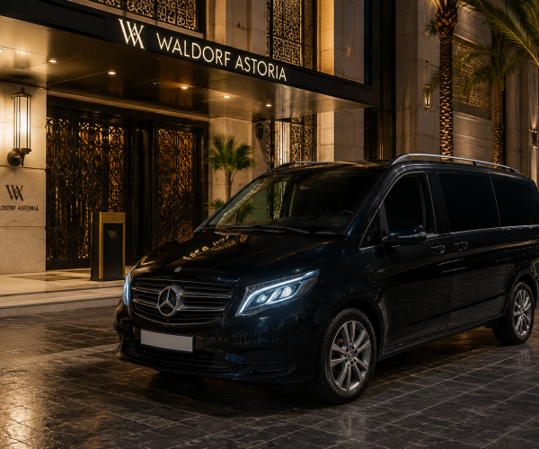 Mercedes - vito  Chauffeur Service at Hilton Garden Inn Tangier