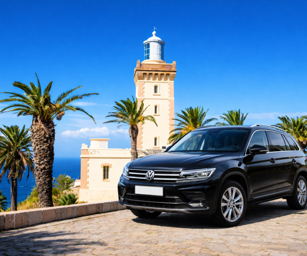 Volkswagen Tiguan with Mr VIP Driver – private chauffeur service in Tangier and Northern Morocco